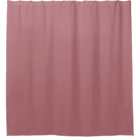 Rideaux De Douche Couleur solide Rose poussiéreux (Devant)