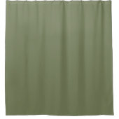 Rideaux De Douche Couleur solide verte Sage (Devant)