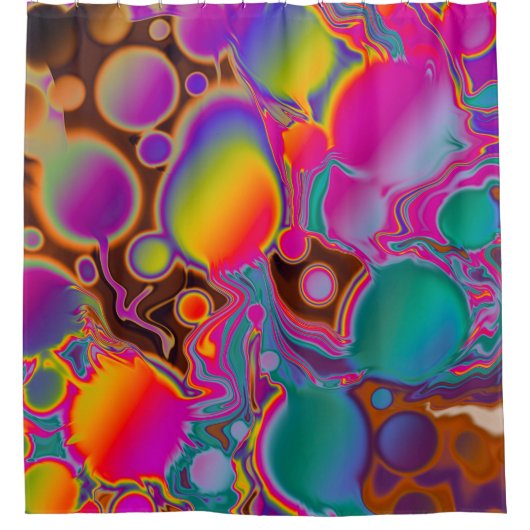 Rideaux De Douche Couleur super (Devant)