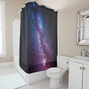 Rideaux De Douche Couleurs claires de la voie lactée