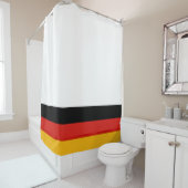 Rideaux De Douche COULEURS DE DRAPEAU ALLEMANDE + vos idées (En situation)