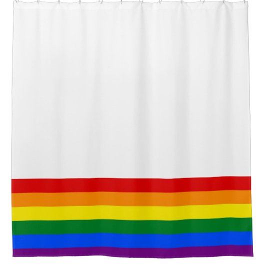 Rideaux De Douche COULEURS DE DRAPEAU PLANIFIÉ + vos idées (Devant)
