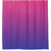 Rideaux De Douche Couleurs dégradées rose et violet (Devant)