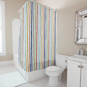 Rideaux De Douche Couleurs D'Inspiration Impressionniste Tirages À L