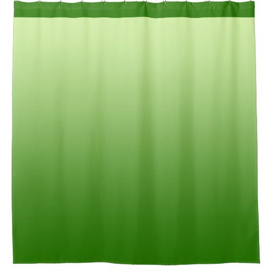 Rideaux De Douche Couleurs douces de gradients - vert + vos idées (Devant)