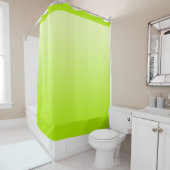 Rideaux De Douche Couleurs douces - vert printemps + vos idées (En situation)