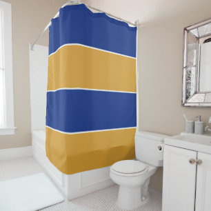 Rideaux De Douche Couleurs du drapeau de l'État du Massachusetts