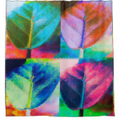 Rideaux De Douche Couleurs feuille (Devant)
