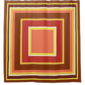 Rideaux De Douche Couleurs géométriques du maïs indien de automne (Devant)