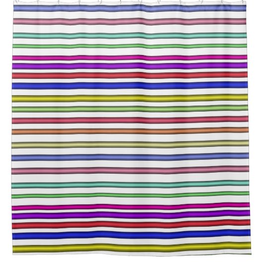 Rideaux De Douche Couleurs horizontales (Devant)