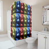 Rideaux De Douche Couleurs primaires de Mona Lisa (En situation)