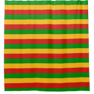 Rideaux De Douche COULEURS RASTAFARI + vos idées