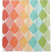 Rideaux De Douche Couleurs vives été motif (Devant)