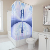 Rideaux De Douche Couple mariage (En situation)