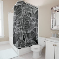 Courbes en forme de ruban gris, lignes de relief c