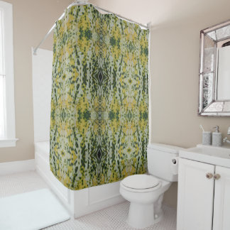 Rideaux De Douche Courge jaune et verte
