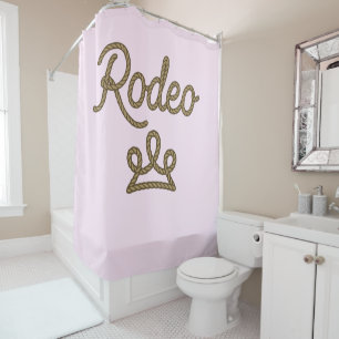 Rideaux De Douche Couronne de Tiara Country Western Princesse de Rod