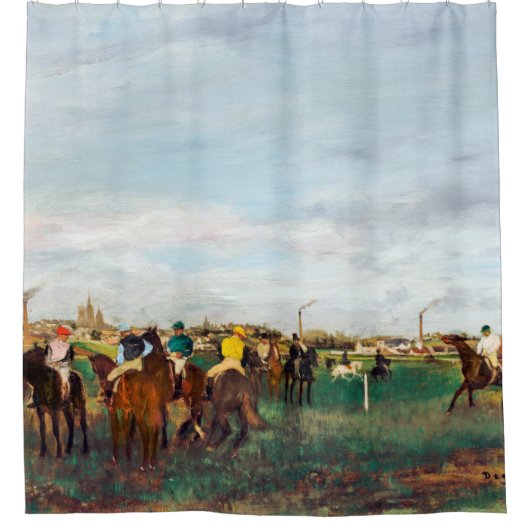 Rideaux De Douche Course À Cheval, Edgar Degas (Devant)