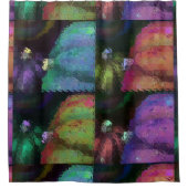 Rideaux De Douche Courte de courge colorée (Devant)