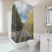 Rideaux De Douche Coussin de douche d'Aspens de chute (En situation)