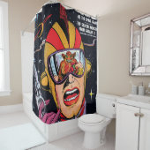 Rideaux De Douche Couverture de bande dessinée de science-fiction vi (En situation)