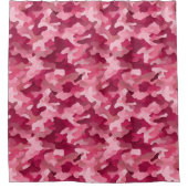 Rideaux De Douche Couverture de camouflage rose pâle confortable pou (Devant)