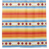 Rideaux De Douche Couverture traditionnelle de Serape de Mexicain (Devant)