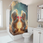 Rideaux De Douche Cozy Companions -  (En situation)