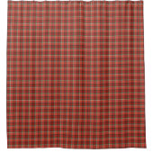 Rideaux De Douche Cozy Tartan Curtain Traditional Holiday Gift Look (Devant)