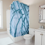 Rideaux De Douche Cracked rock formation illustration (En situation)