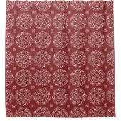 Rideaux De Douche Cranberry Mandala (Devant)
