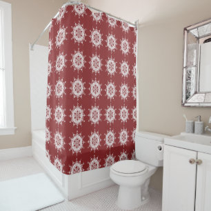 Rideaux De Douche Cranberry Mandala