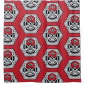 Rideaux De Douche Crâne mécanique (Devant)