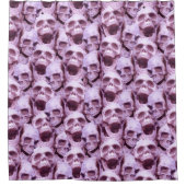 Rideaux De Douche Crânes roses (Devant)