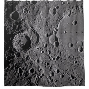 Rideaux De Douche Cratères lunaires Artemis II