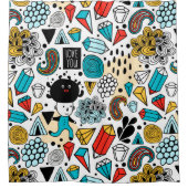 Rideaux De Douche Crazy head (Devant)