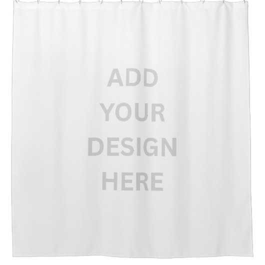Rideaux De Douche Create Your Own Custom Design Standard Size (Devant)