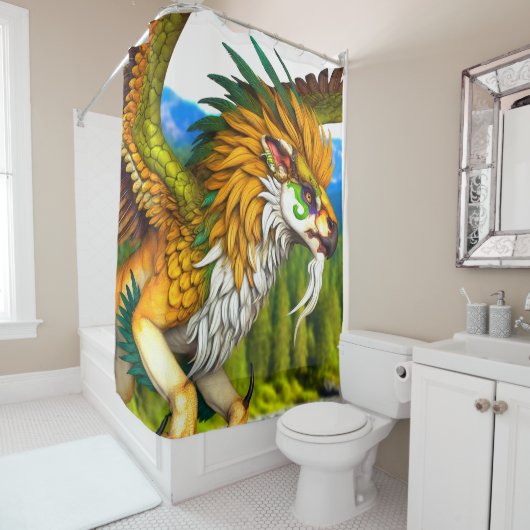 Rideaux De Douche Créature (En situation)