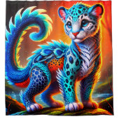 Rideaux De Douche Créature de chat (Devant)