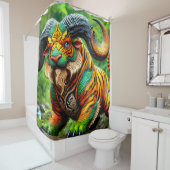 Rideaux De Douche Créature Imaginaire (En situation)
