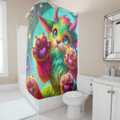 Rideaux De Douche Créature Imaginaire (En situation)