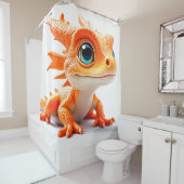 Rideaux De Douche Créature Lizard pour bébé (En situation)