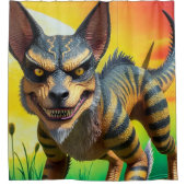 Rideaux De Douche Créature monstre (Devant)