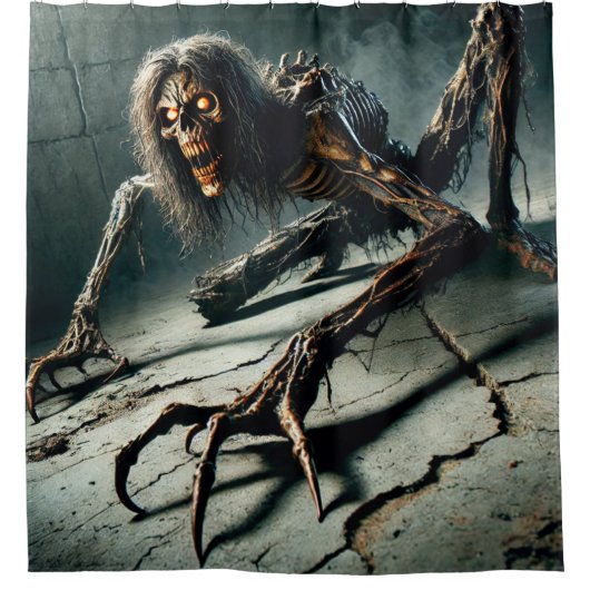 Rideaux De Douche Créature nocturne (Devant)