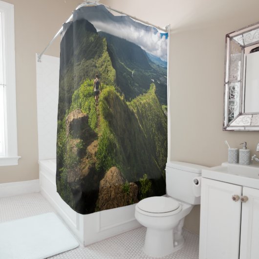 Rideaux De Douche Créatures de la mer cool (En situation)