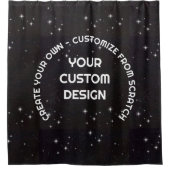 Rideaux De Douche Créer votre propre Customisé (Devant)