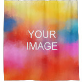 Rideaux De Douche Créer votre propre image de téléchargement Ajouter (Devant)