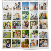 Rideaux De Douche Créez votre propre collection photo 25 modifiable (Devant)