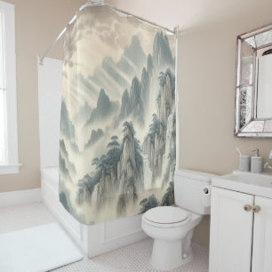 Rideaux De Douche Créez votre propre design Image personnalisée vint