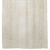 Rideaux De Douche Crème d'ivoire Zebra Skin Pearl (Devant)